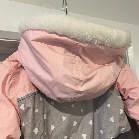 OSH KOSH pink baby toddler two piece winter snow suit , 24M - Picture 7 of 8
